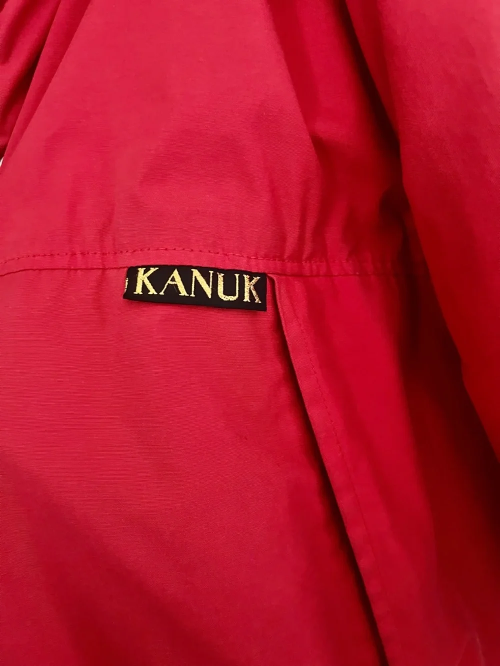 KANUK Vibrant Red Winter Coat | Size 2 | Unisex | Adjustable Waist - Picture 10 of 14
